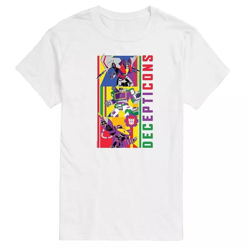 Mens Transformers Decepticons Graphic Tee Blue Product Image