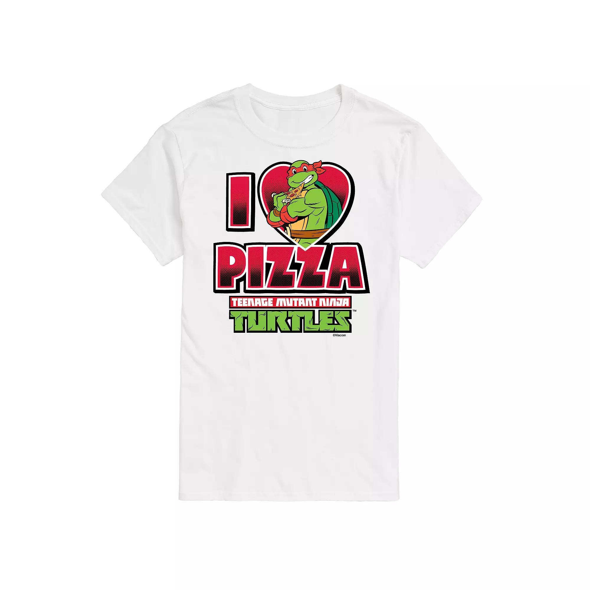 Big & Tall TMNT Love Pizza Graphic Tee, Mens Product Image