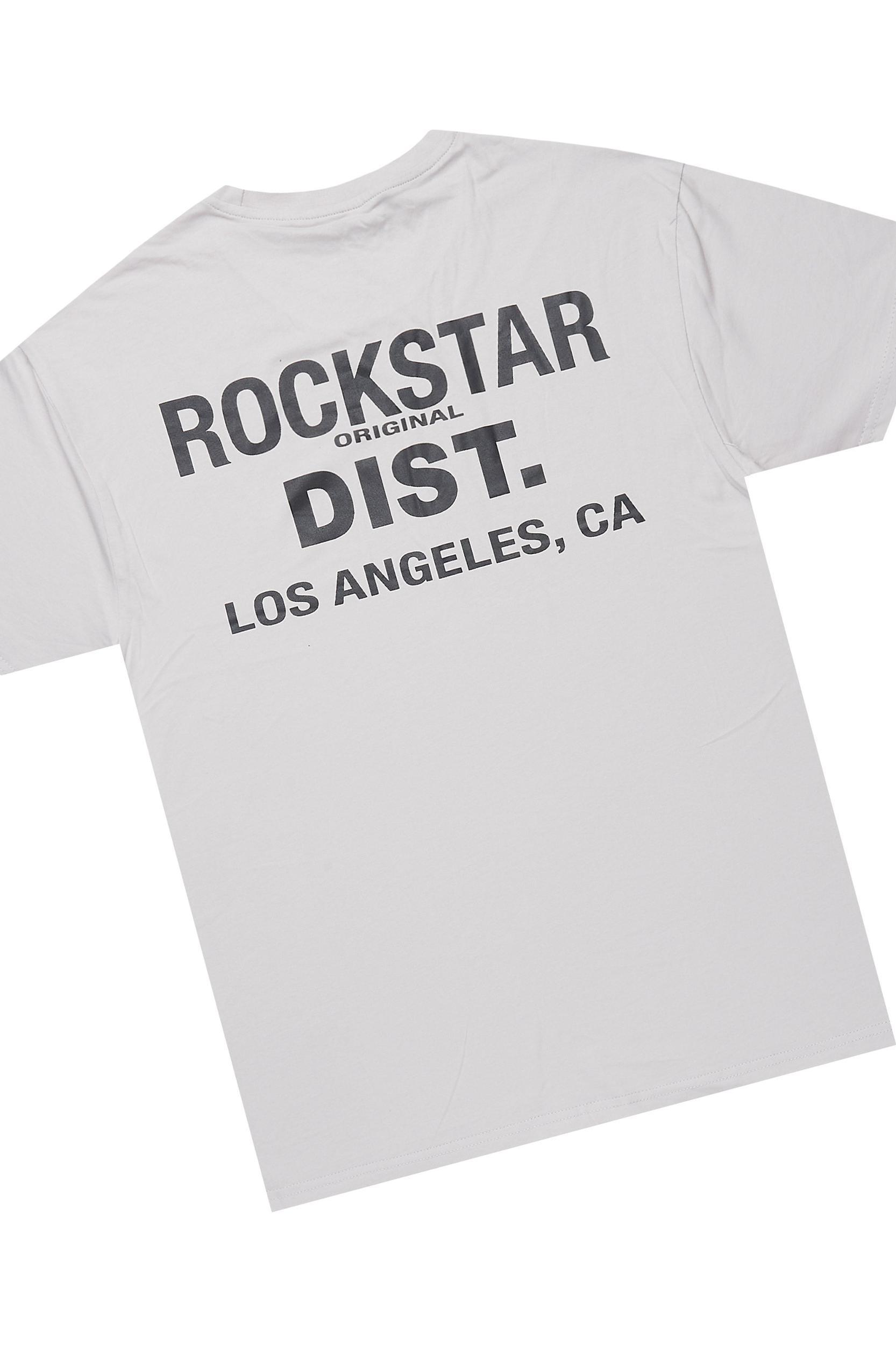 Dalasia Grey T-Shirt Short Set Female Product Image