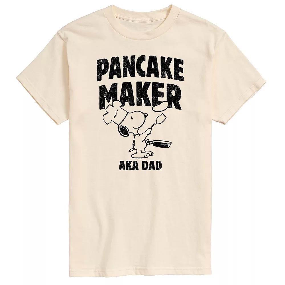 Mens Peanuts Pancake Maker Graphic Tee Product Image
