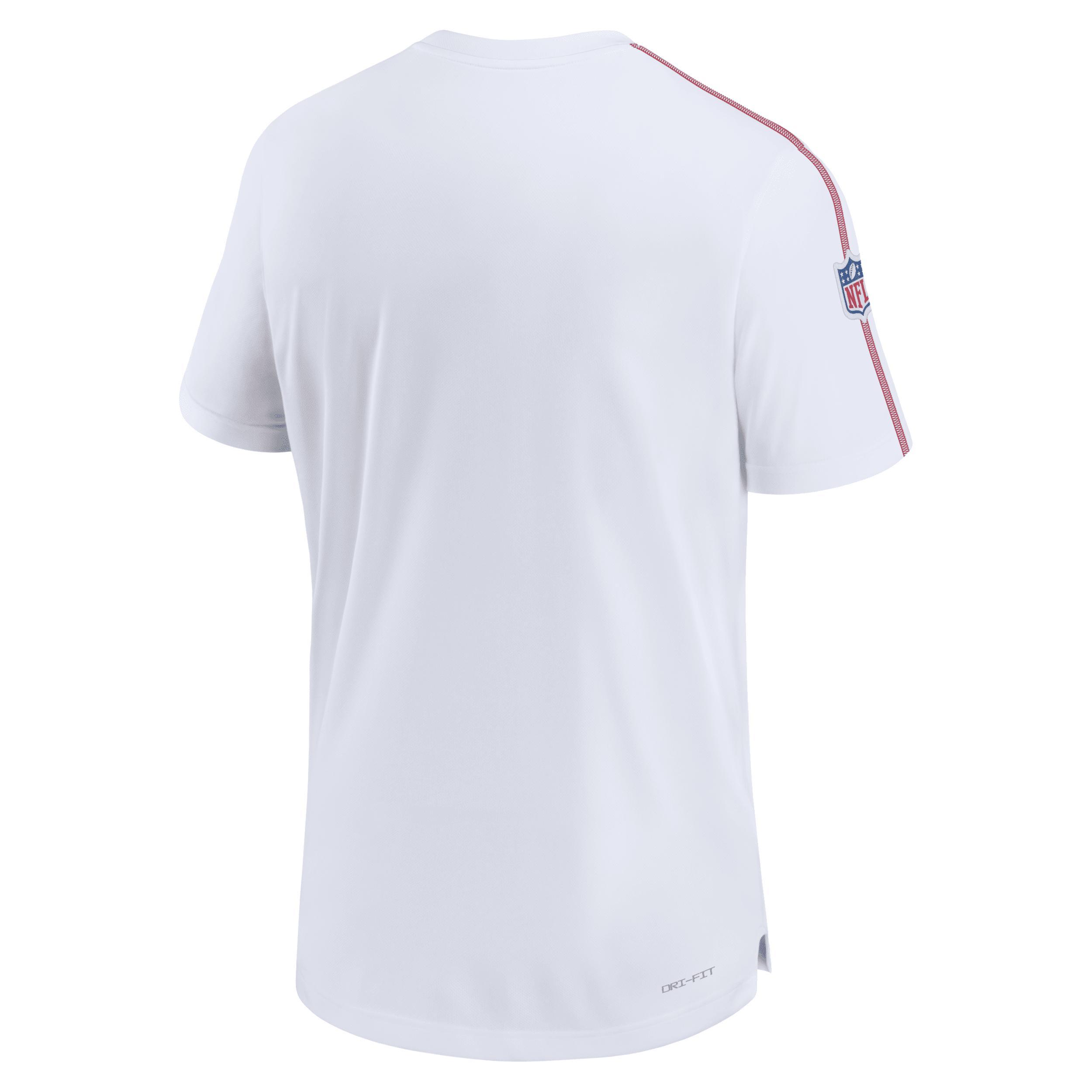 New York Giants Sideline Coach Nike Men's Dri-FIT NFL Top Product Image