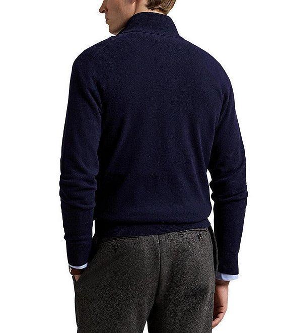 Polo Ralph Lauren Wool Quarter-Zip Sweater Product Image
