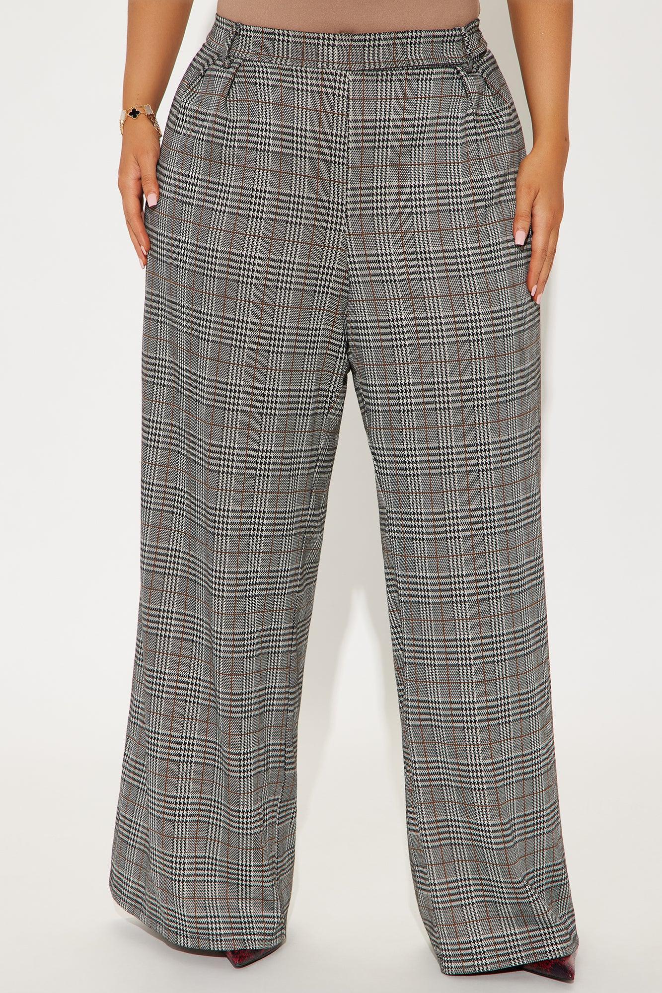 Trieste Houndstooth Trouser - Black/White Product Image
