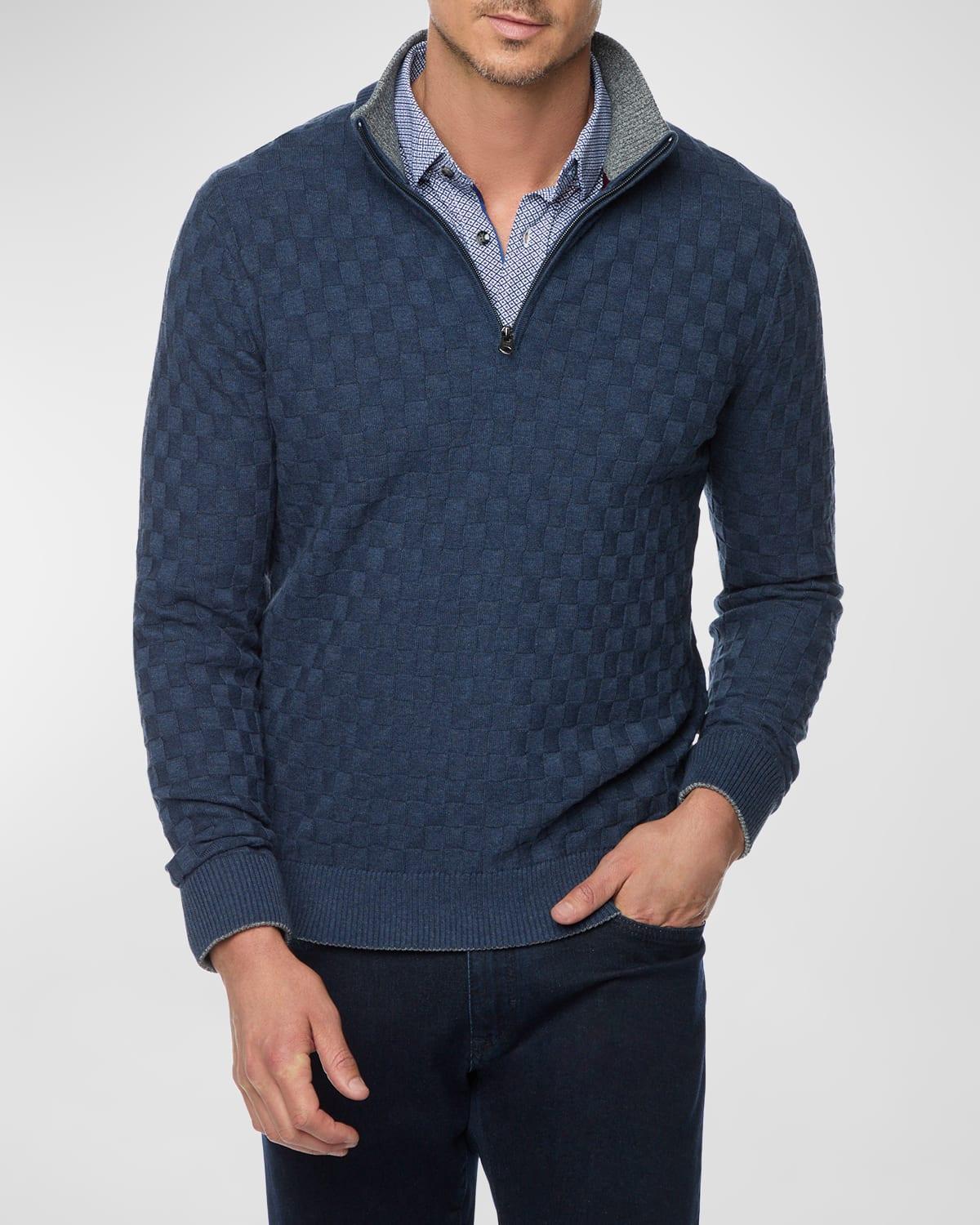 Mens Gavino Quarter-Zip Sweater Product Image