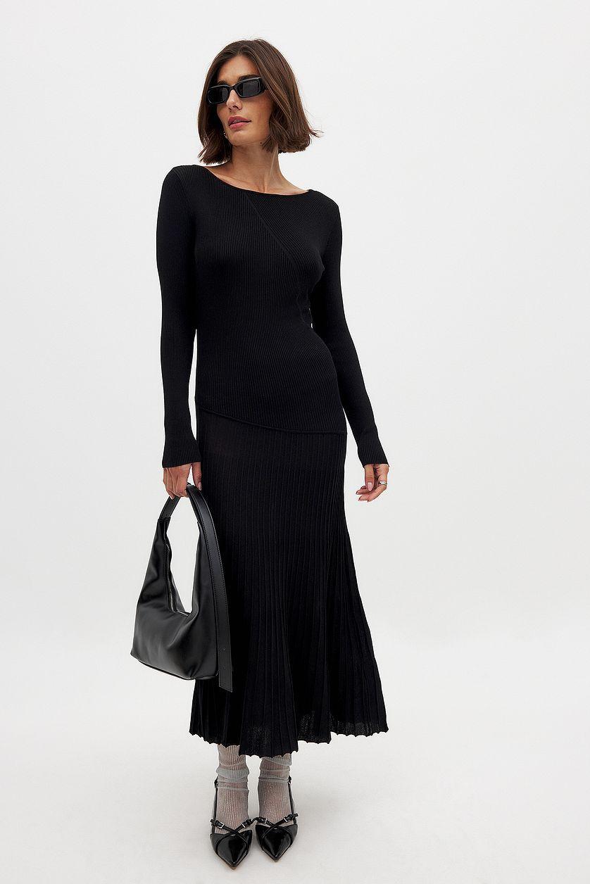 Fine Knitted Midi Dress Product Image