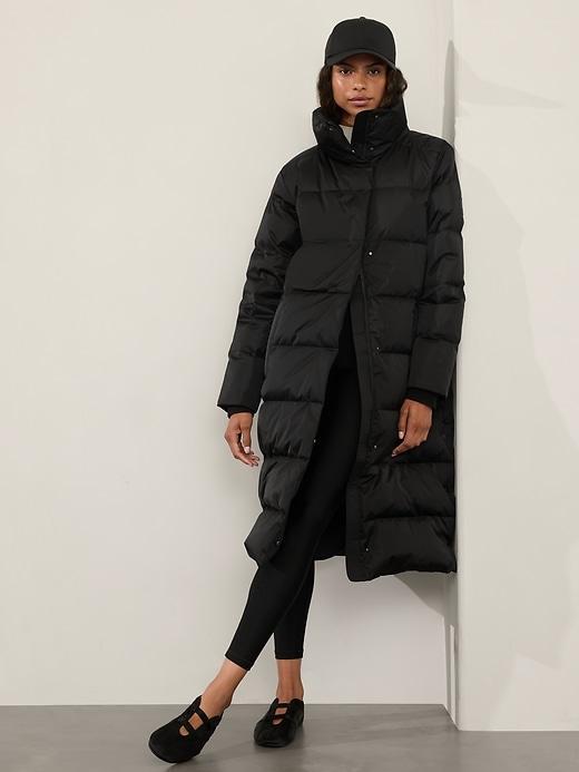 Sateen Long Puffer Product Image