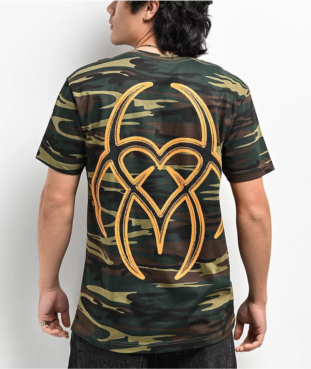 Hazheart American Scumbag Camo T-Shirt Product Image