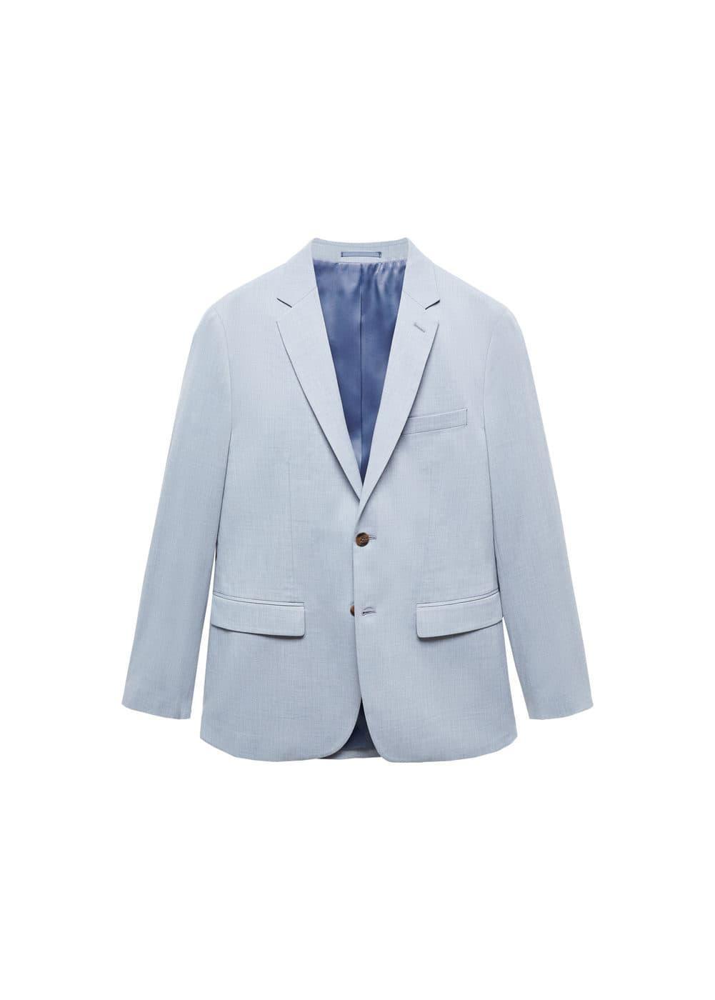 Super slim-fit suit blazer in stretch fabric - Men | MANGO USA Product Image