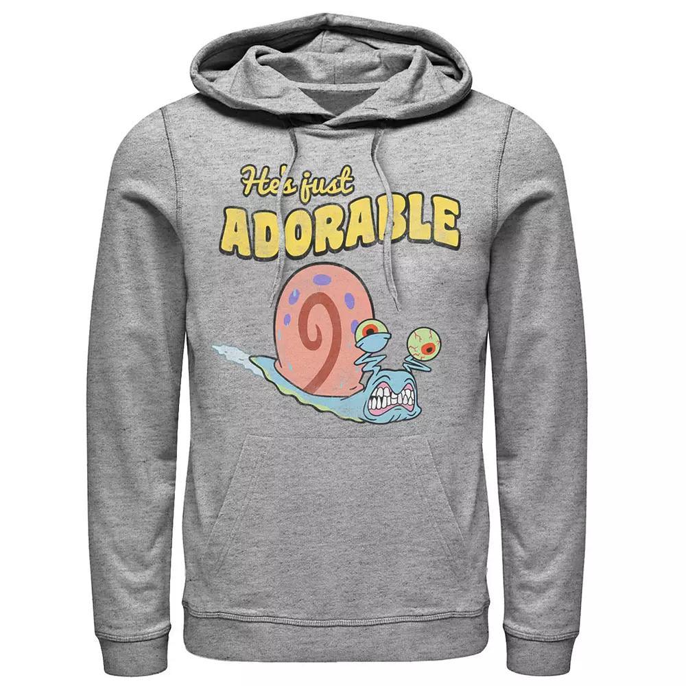 Men's Tom & Jerry Tj Square Hoodie, Size: Medium, Athletic Grey Product Image