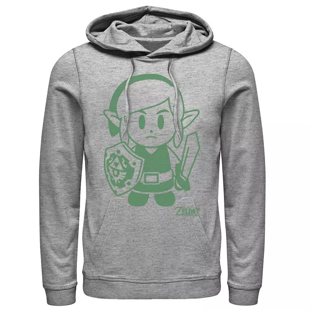 Disney's The Little Mermaid Ursula Men's Salty Witch Hoodie, Size: Small, Athletic Grey Product Image