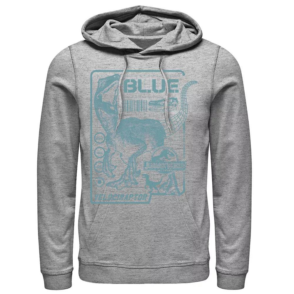 Men's Marvel Avengers Group Shot Greetings Post Card Hoodie, Size: Large, Athletic Grey Product Image
