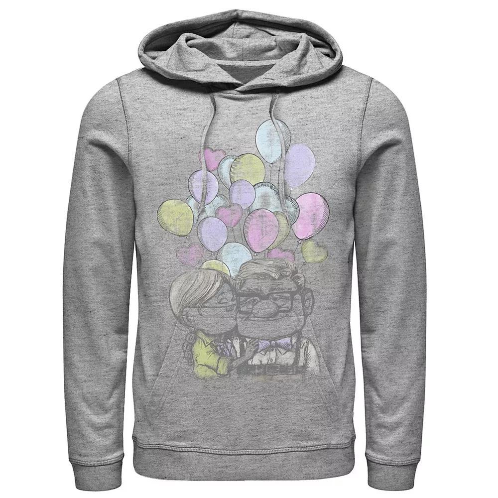 Men's Nickelodeon Invader Zim Gir Screaming Yum! Taco Portrait Graphic Hoodie, Size: XL, Athletic Grey Product Image