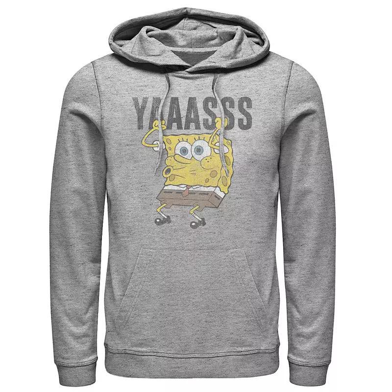 Men's Star Wars: The Mandalorian The Child Christmas Merry & Cute Hoodie, Size: Medium, Athletic Grey Product Image