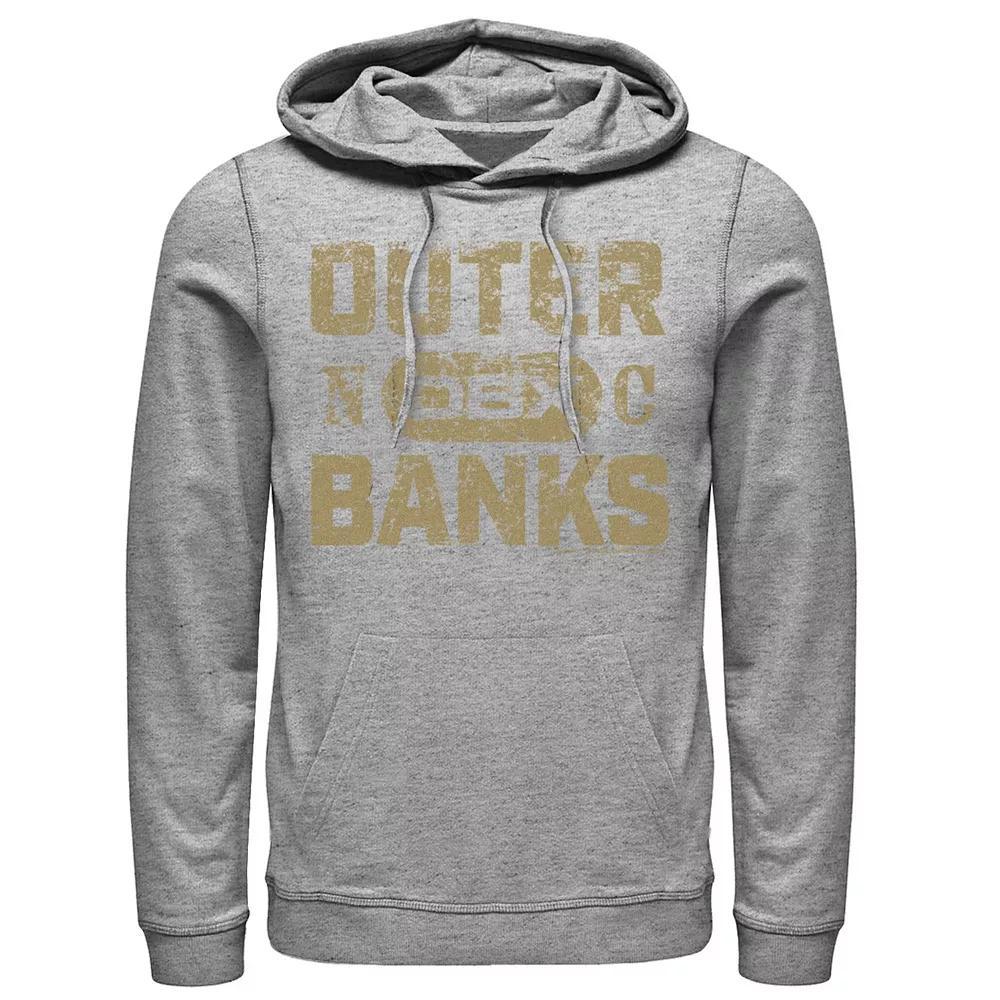 Mens Nintendo Logo Pullover Hoodie Athletic Grey Product Image