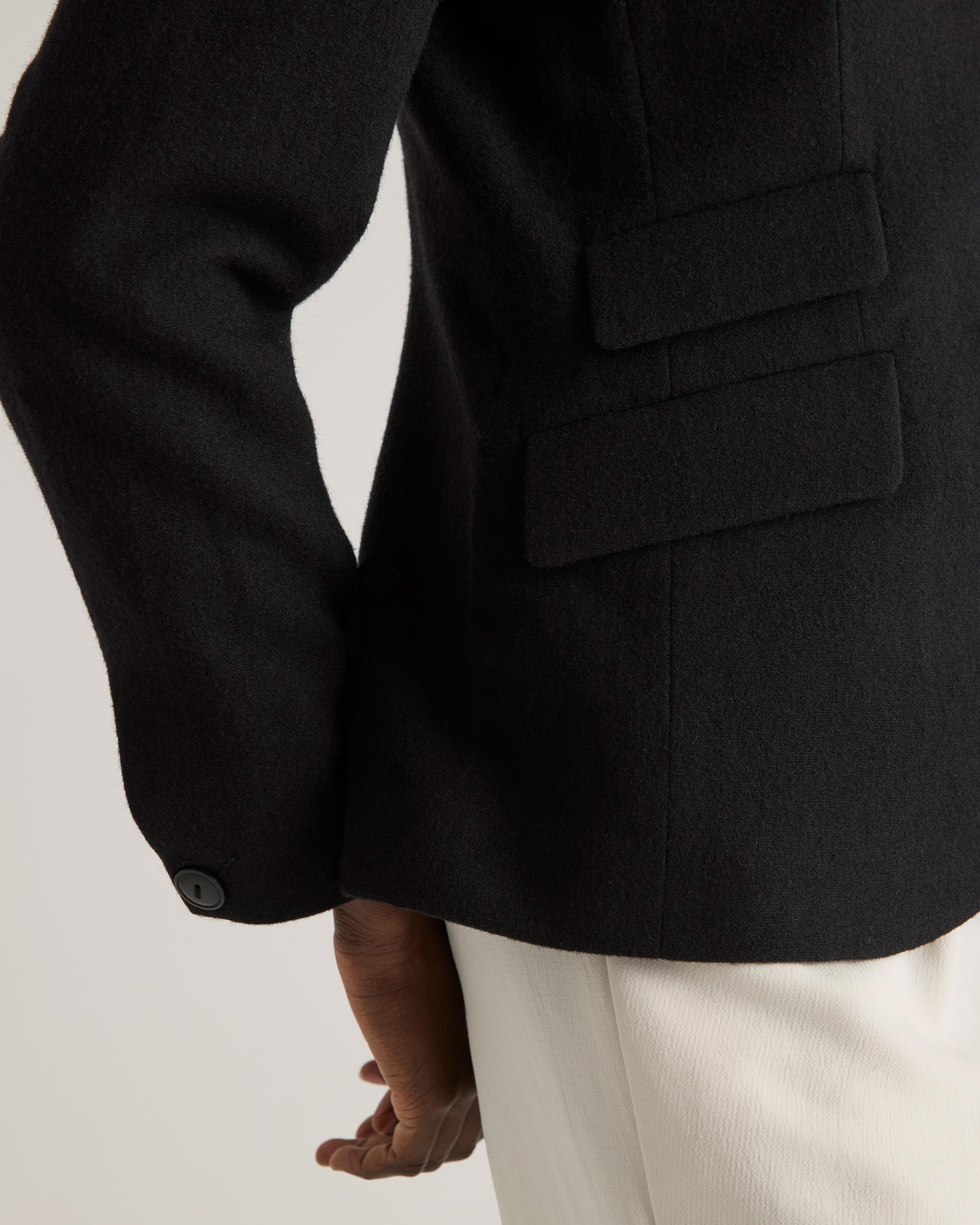 Quince | Women's Italian Wool Stand Collar Blazer Size XS Product Image
