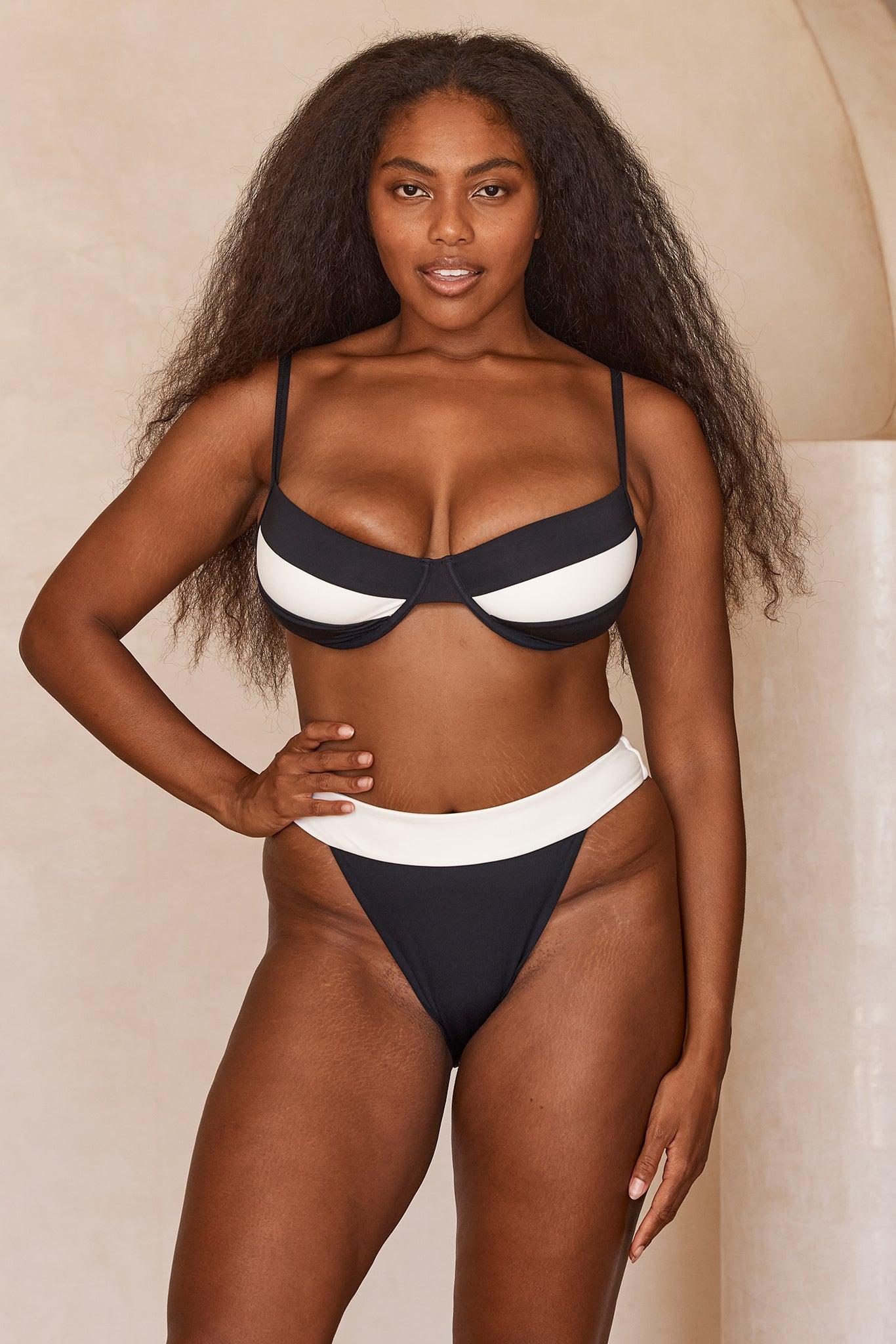 Malta Top - Black/Ivory Product Image