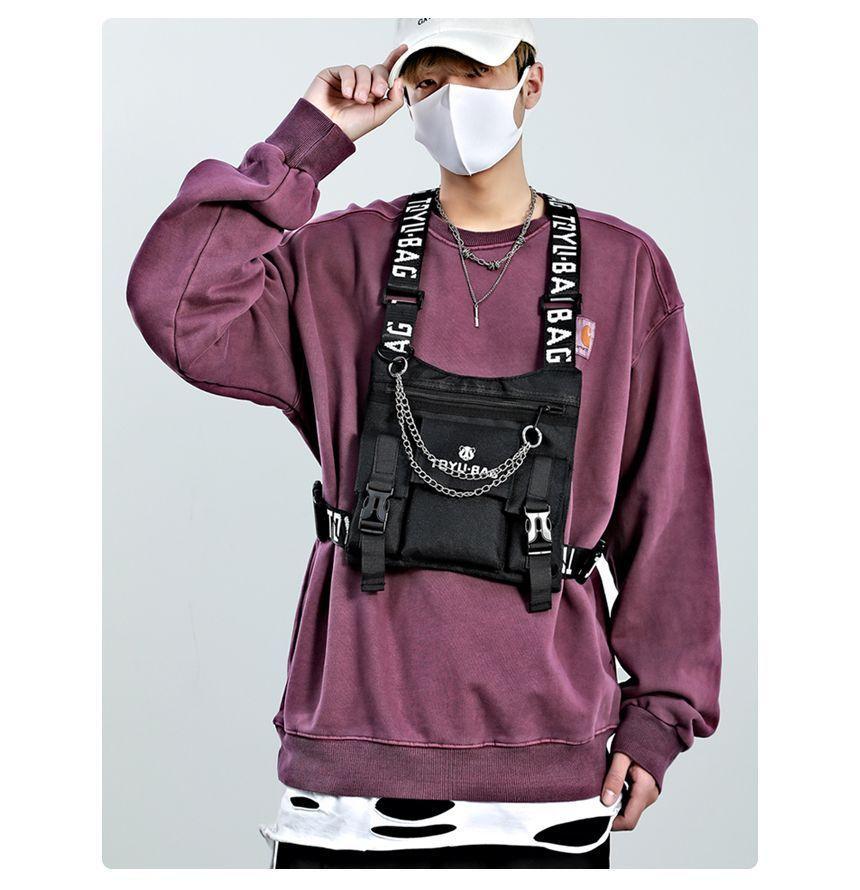 Snap Buckle Chest Rig Belt Bag Product Image