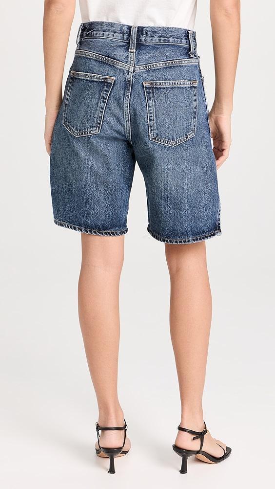AGOLDE Vida High Rise Relaxed Straight Shorts | Shopbop Product Image