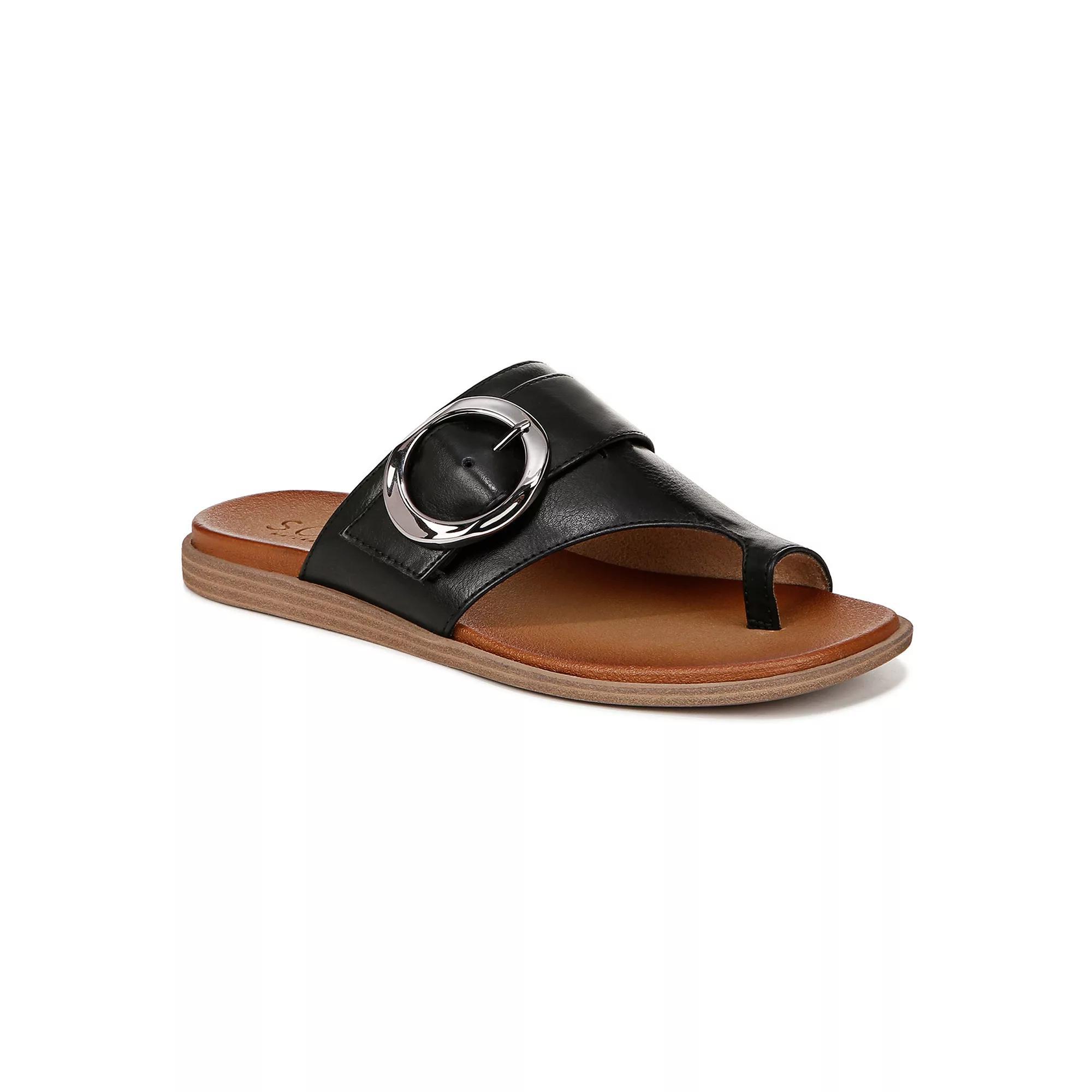 SOUL Naturalizer Joanie Women's Thong Sandals, Size: 6.5, Black Product Image
