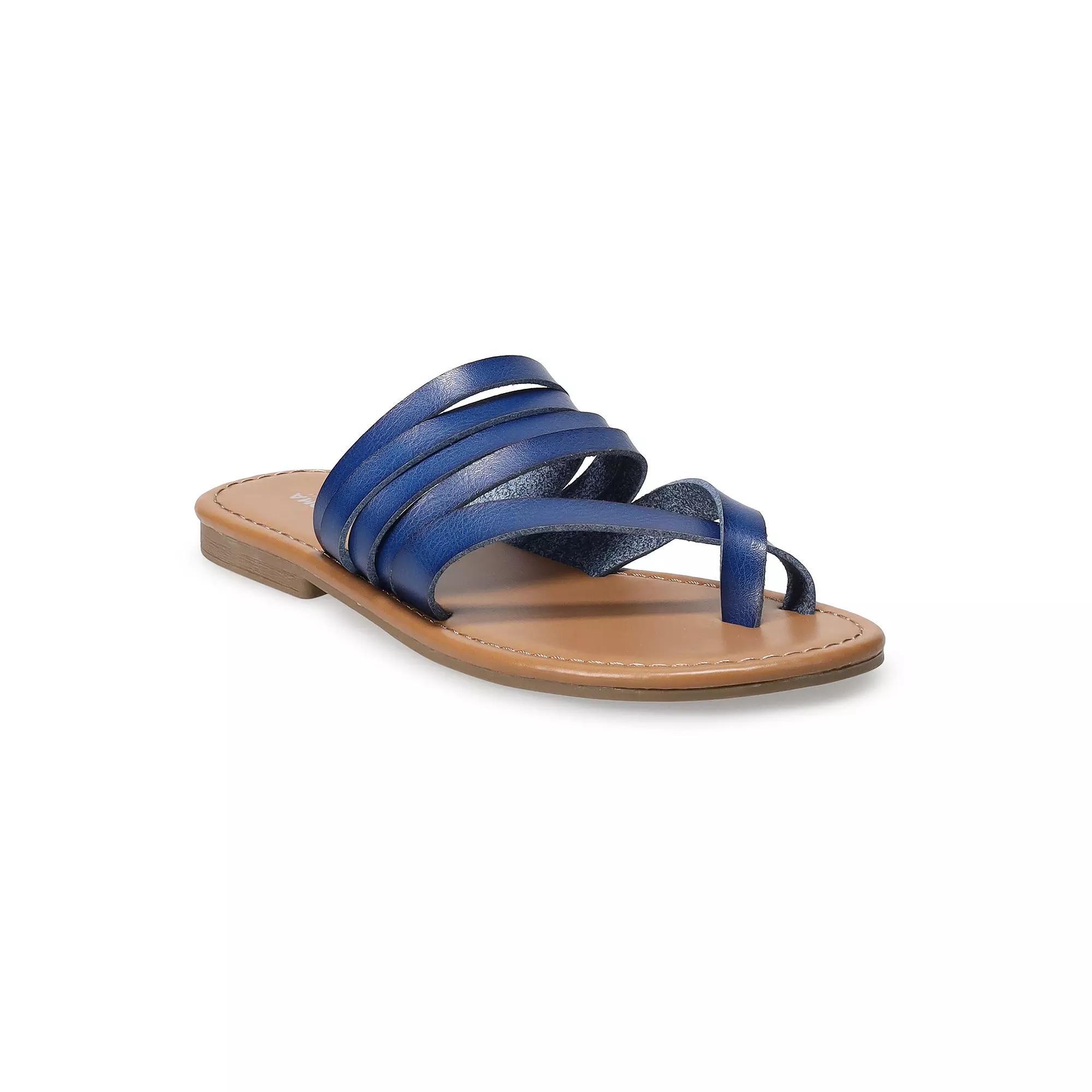 Sonoma Goods For Life® Cressida Women's Thong Sandals, Size: 6, Blue Product Image