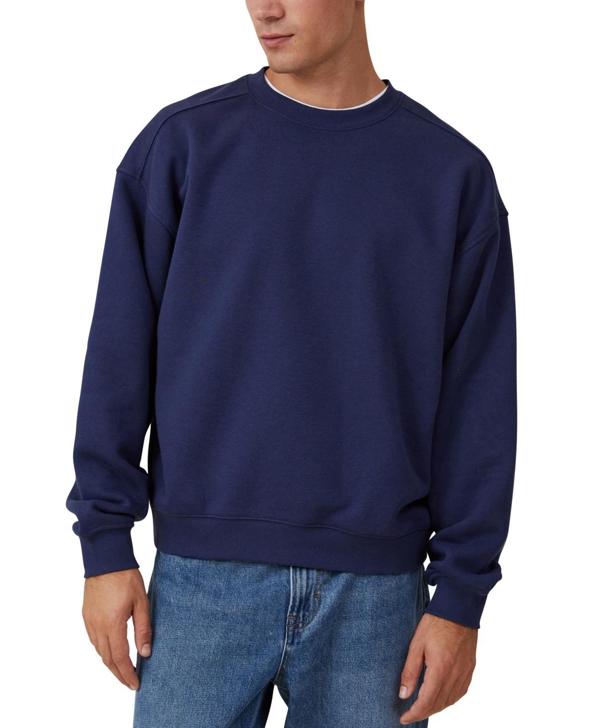 Cotton On Men's Box Fit Crew Sweater in Bone at Nordstrom, Size Xx-Small Product Image