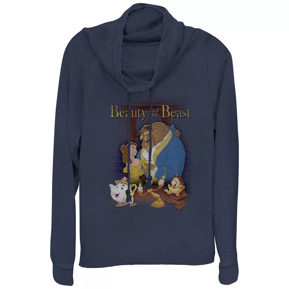Women's In My Mama Era Cowlneck Graphic Lightweight Long Sleeve, Size: XS, Black Product Image