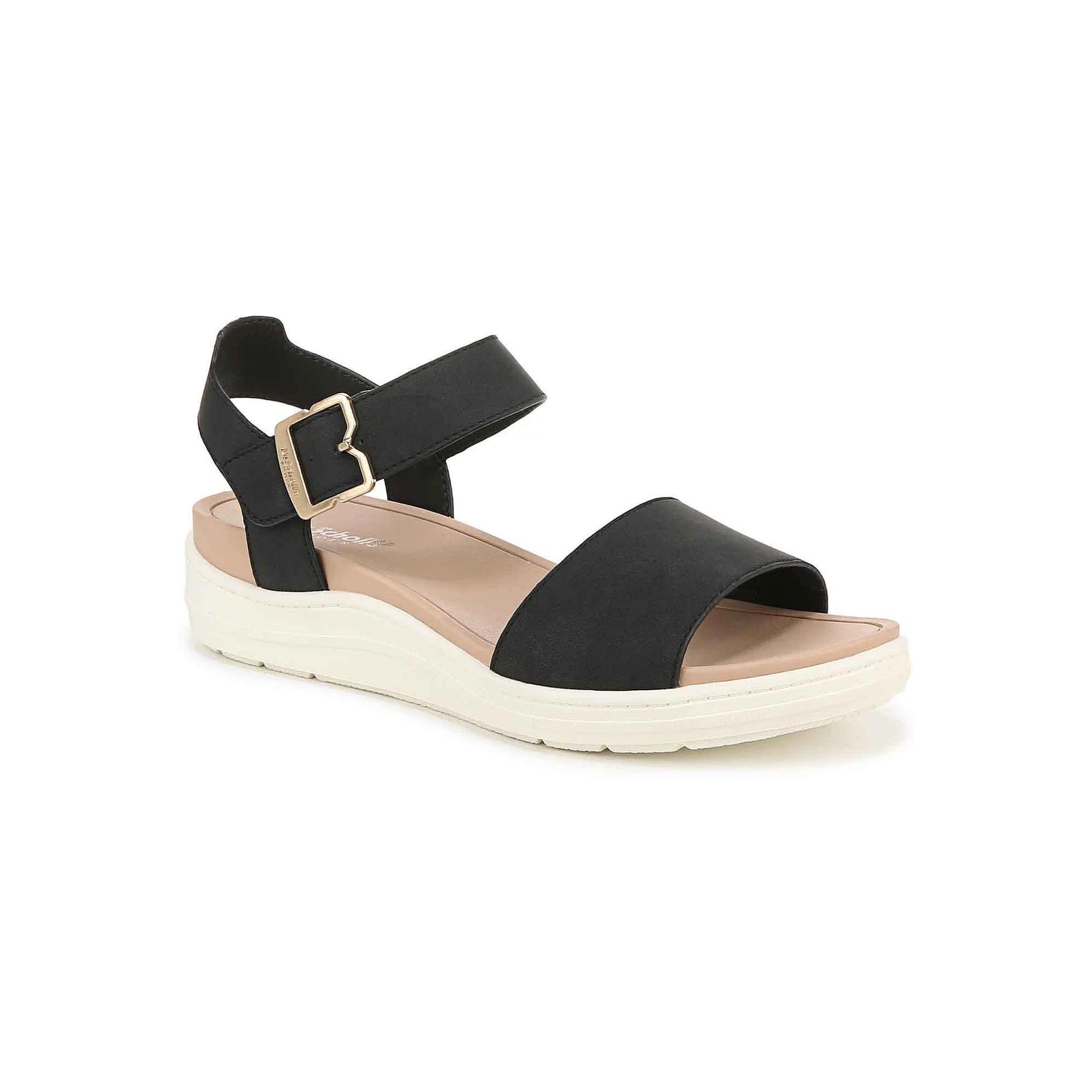 Dr. Scholl's Time Off Sky Women's Sandals, Size: 8.5, Black Product Image