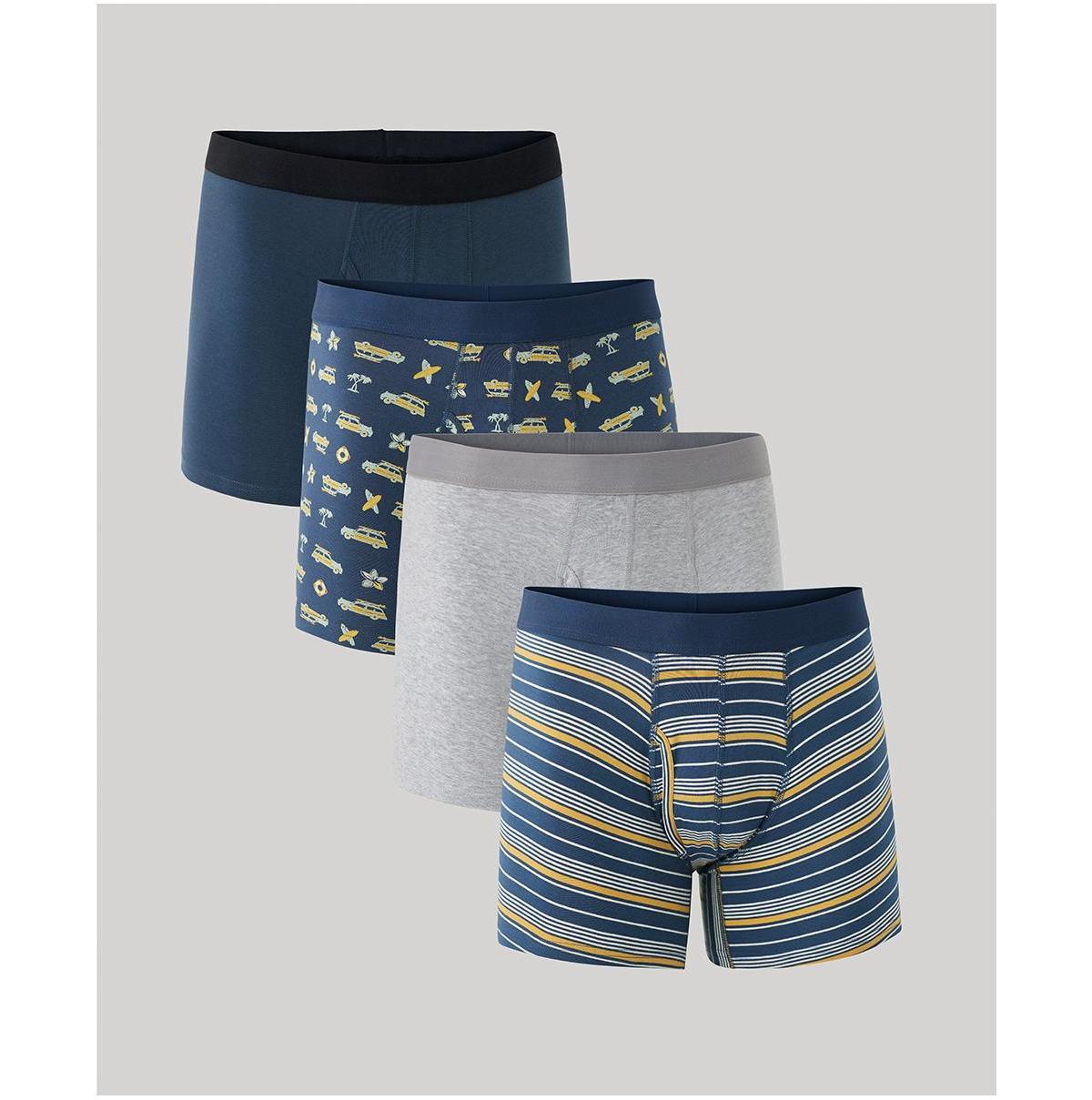 Pact Mens Everyday Boxer Brief 4-Pack Product Image