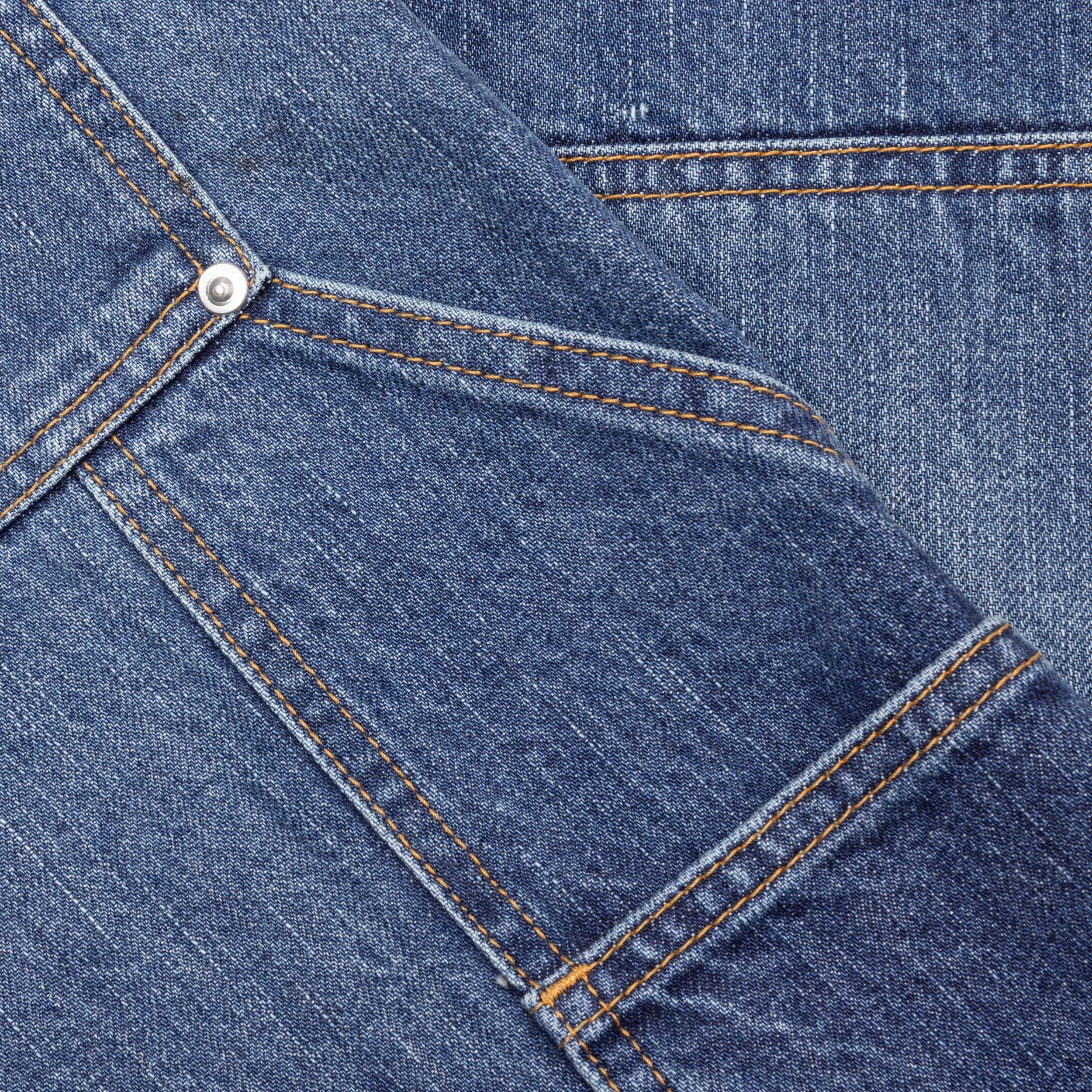 Studded Carpenter Pants - Blue Male Product Image