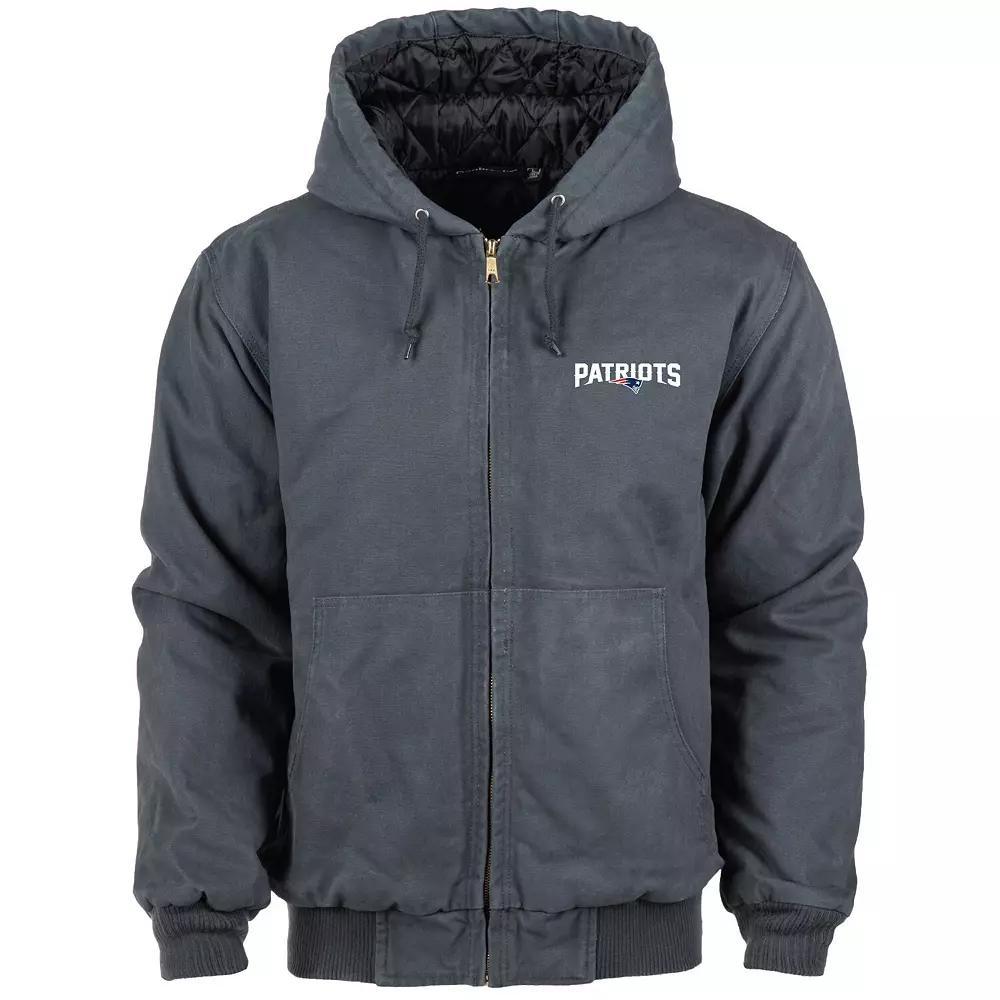 Men's Dunbrooke Navy Tennessee Titans Dakota Cotton Canvas Hooded Jacket, Size: Medium, Blue Product Image