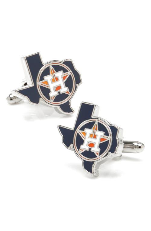 Mens Cuff Links, Inc. Houston Astros State Shaped Cufflinks Product Image