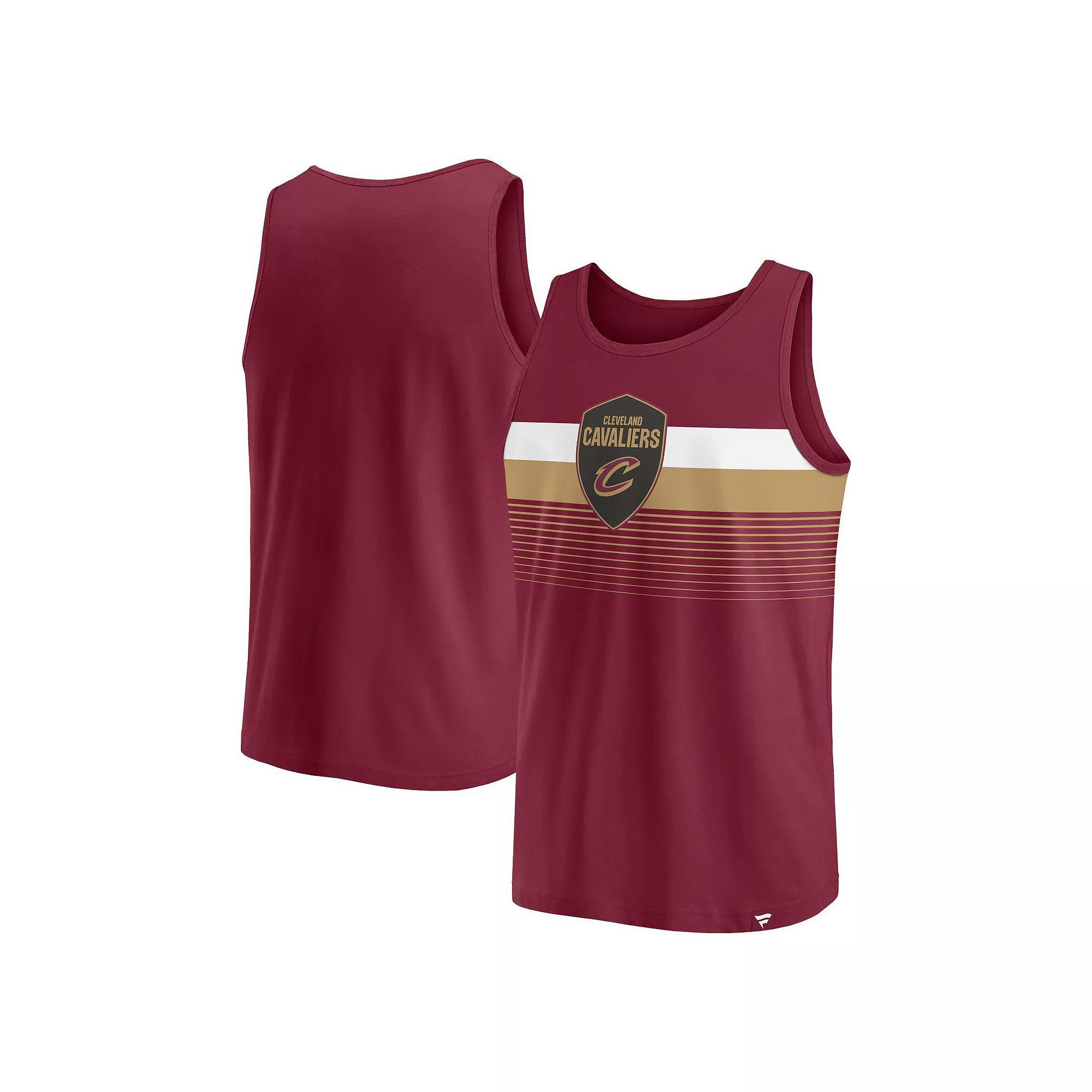 Mens Fanatics Branded Wine Cleveland Cavaliers Wild Game Tank Top Product Image