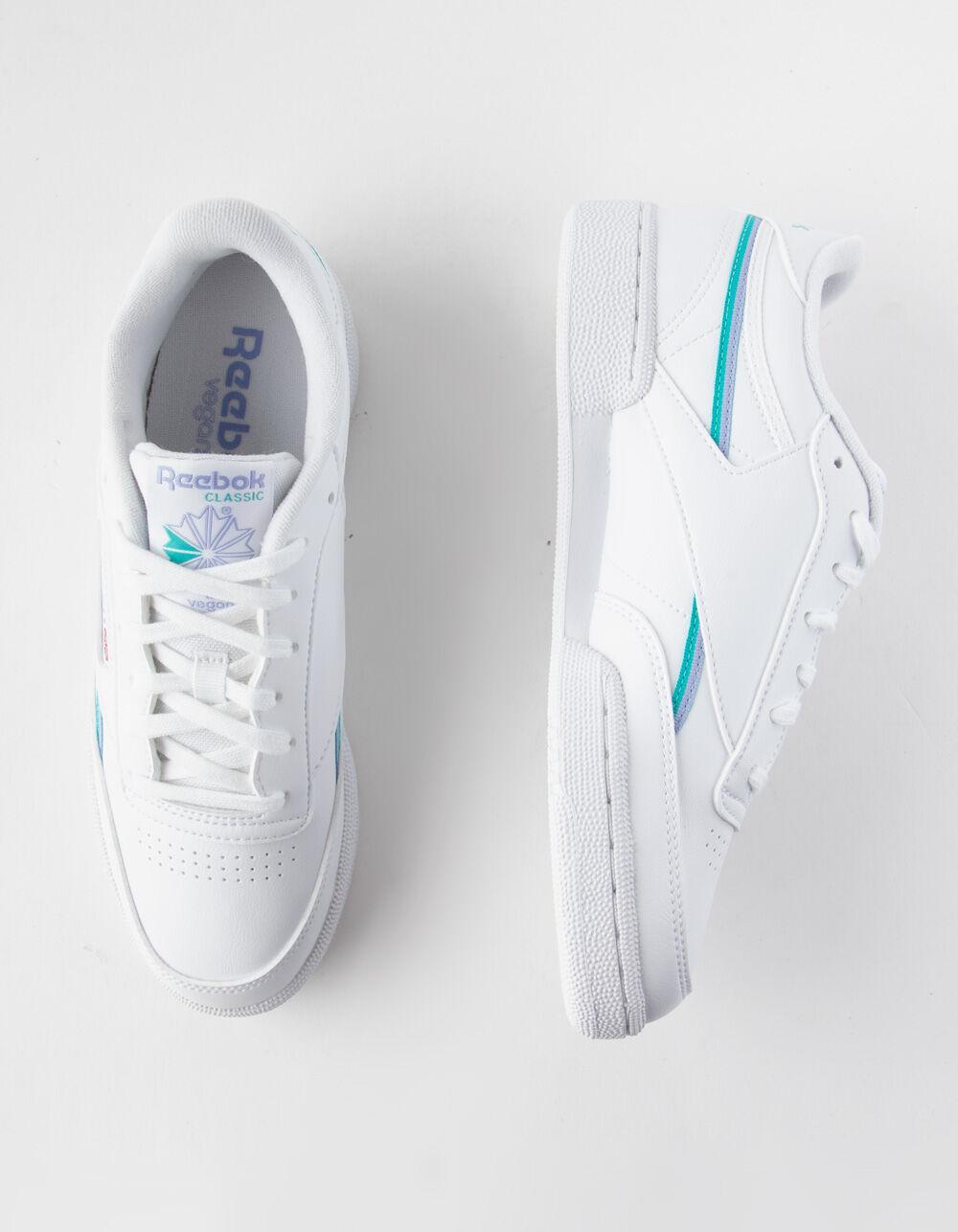 REEBOK Club C 85 Vegan Womens Shoes - WHITE Product Image
