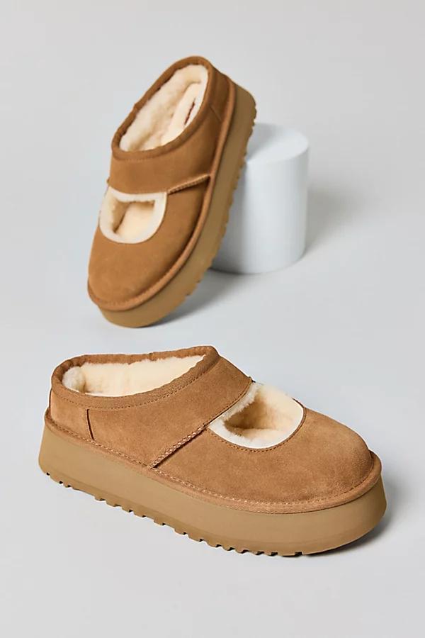 UGG Womens Bea Mary Jane Sheepskin Slippers Product Image