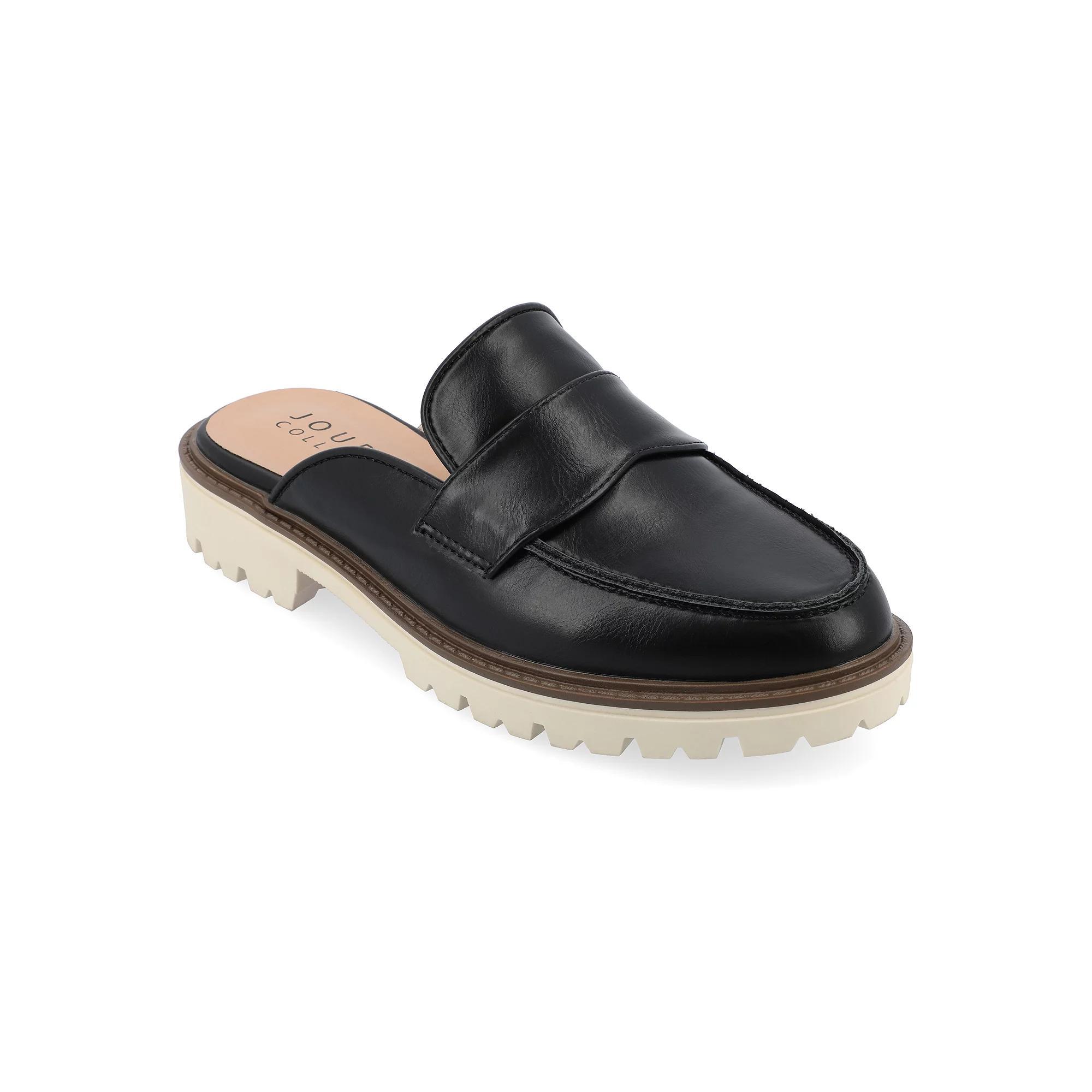 Journee Tru Comfort Foam™ Miycah Women's Mule Flats, Size: 6, Gray Product Image