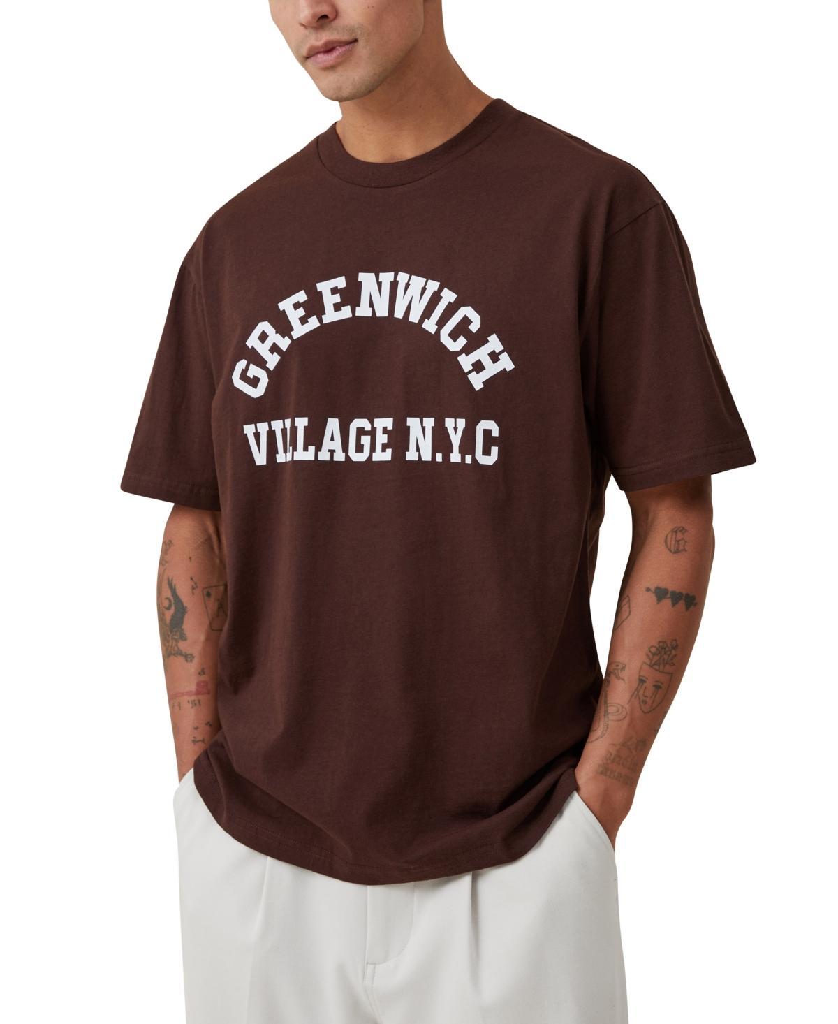 Cotton On Mens Loose Fit College T-Shirt Product Image