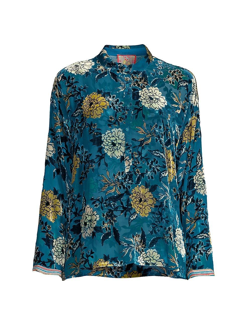 Johnny Was Plus Size Cadeki Stila Blouse Women's Clothing Product Image