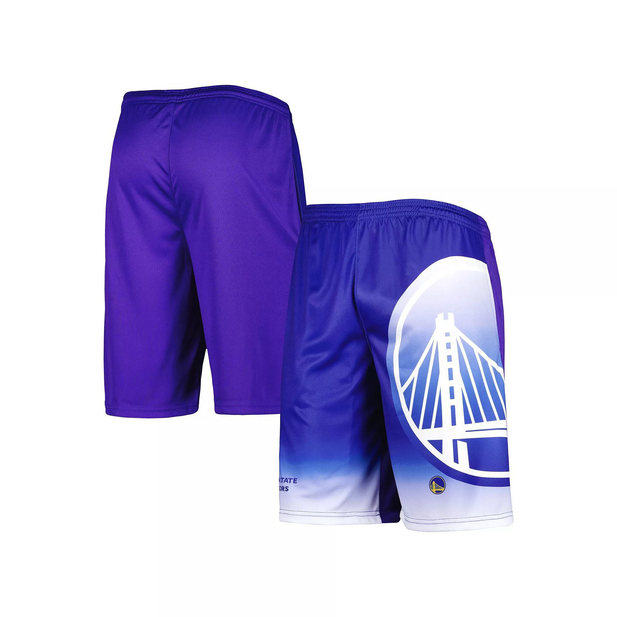 Men's Fanatics Branded Royal Golden State Warriors Graphic Shorts, Size: Large, Blue Product Image