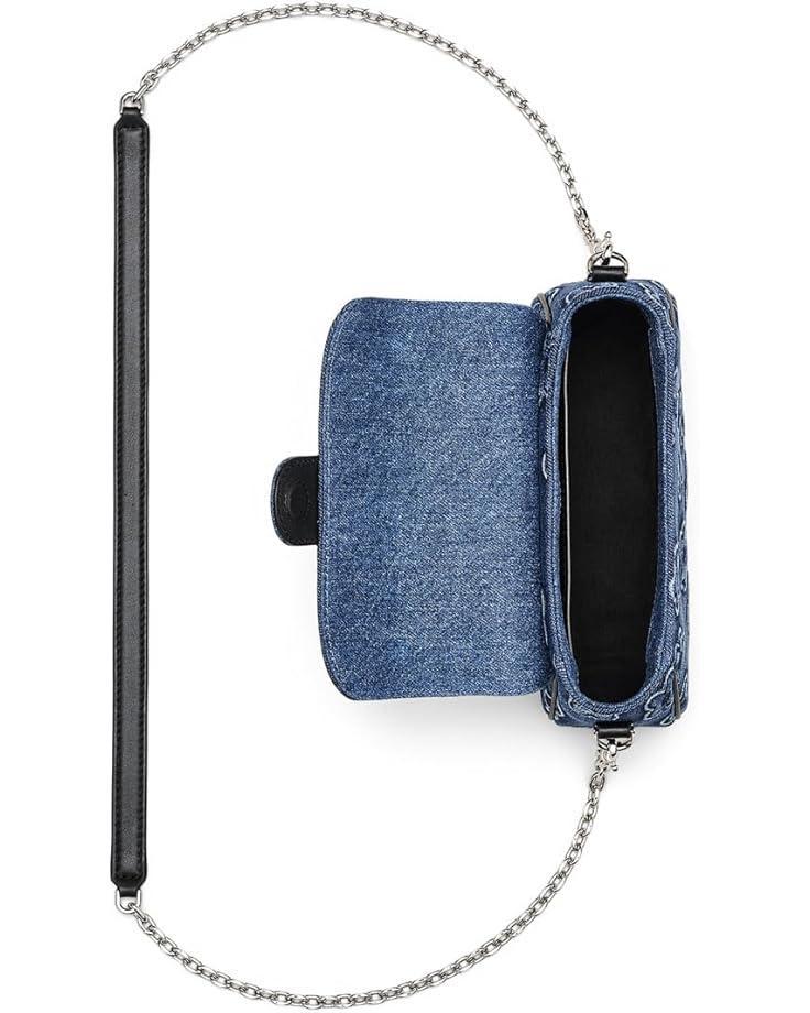 The Sequin Daisy Denim Dual Chain Wallet Product Image
