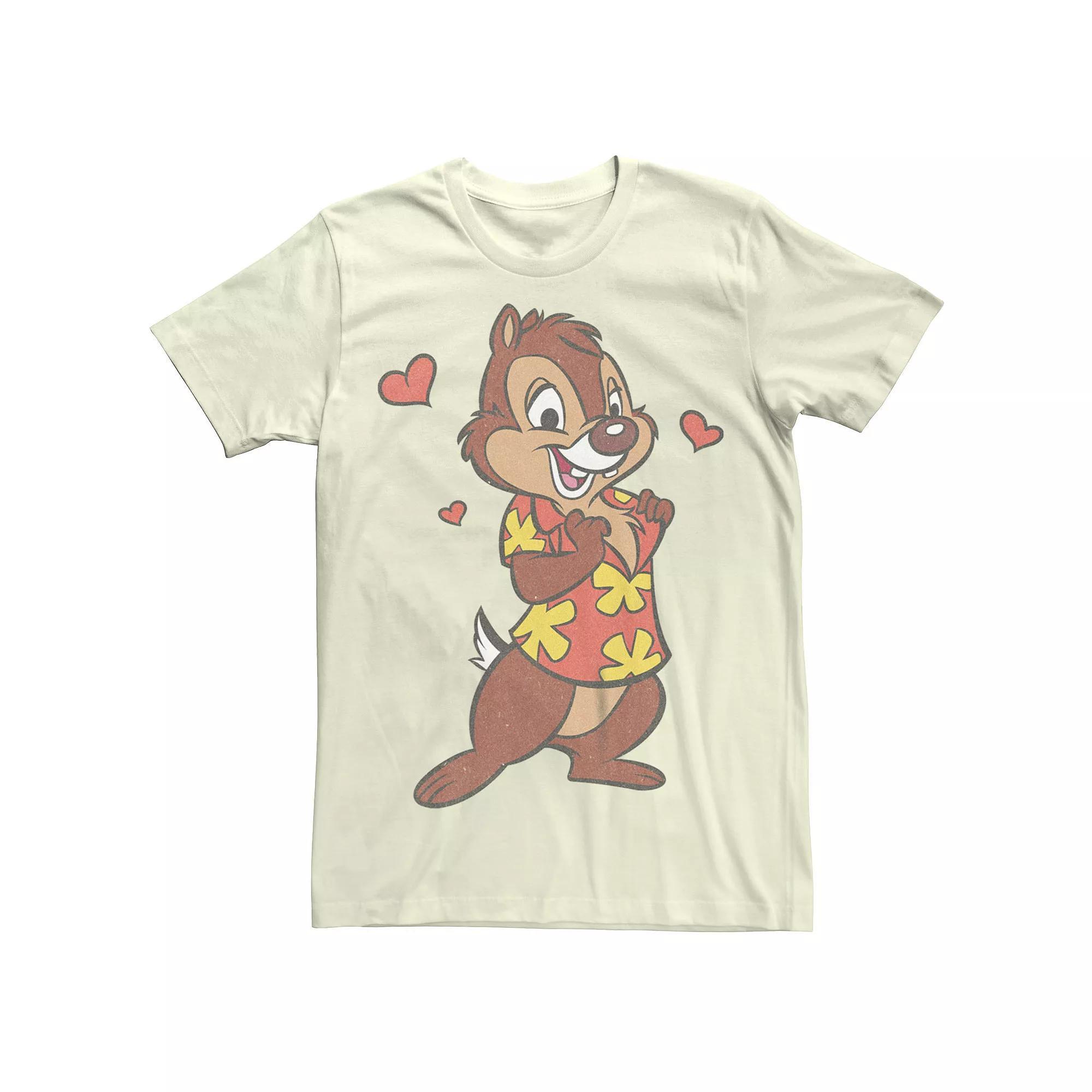 Disney's Chip & Dale In Love Dale Men's Graphic Tee, Size: Medium, Natural Product Image