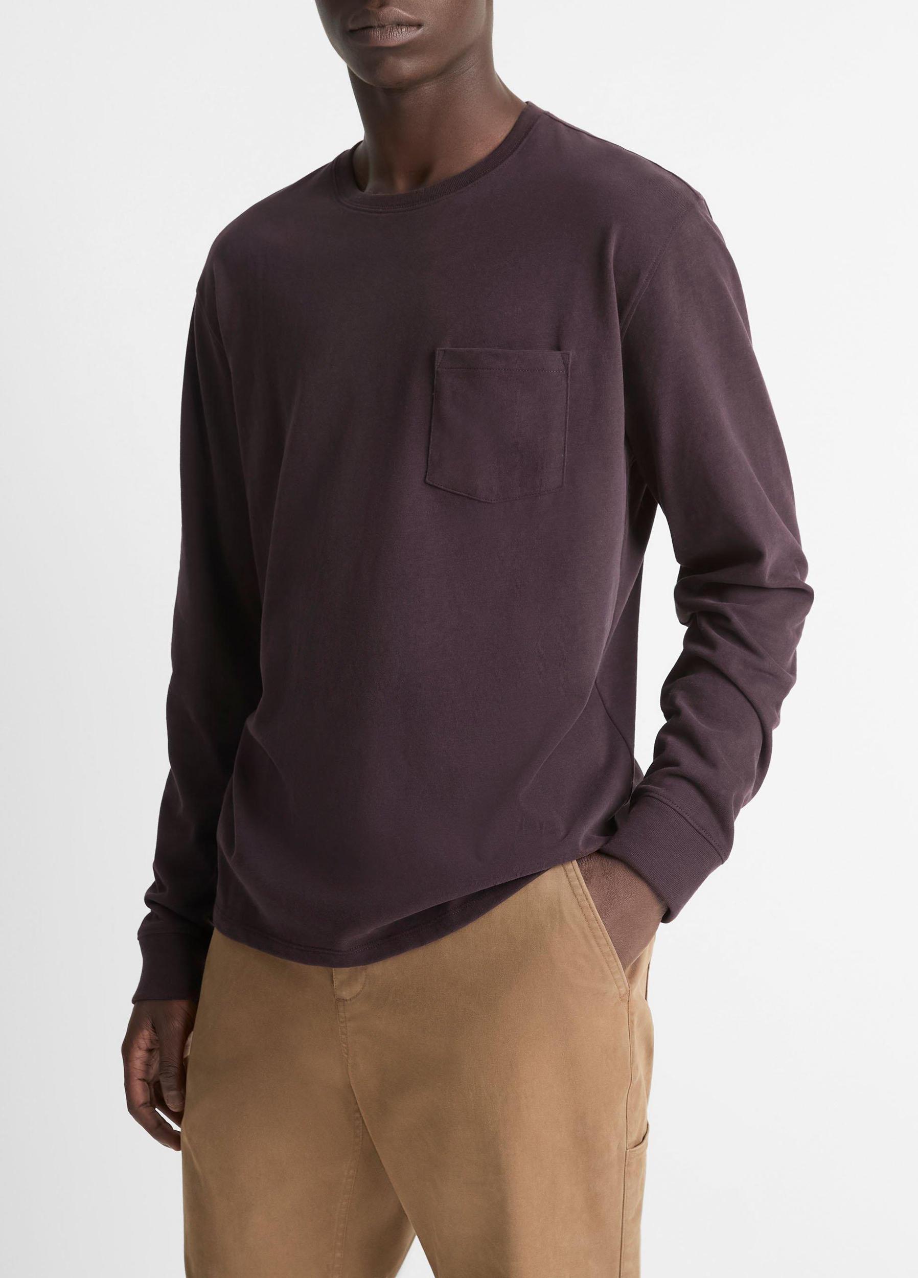 Mens Jersey Pocket Crewneck T-Shirt Product Image