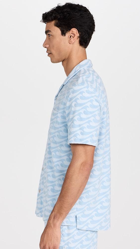 Faherty Cabana Towel Terry Shirt | Shopbop Product Image