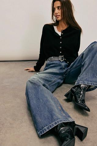 Denimist Teri Carpenter Wide-Leg Jeans Product Image