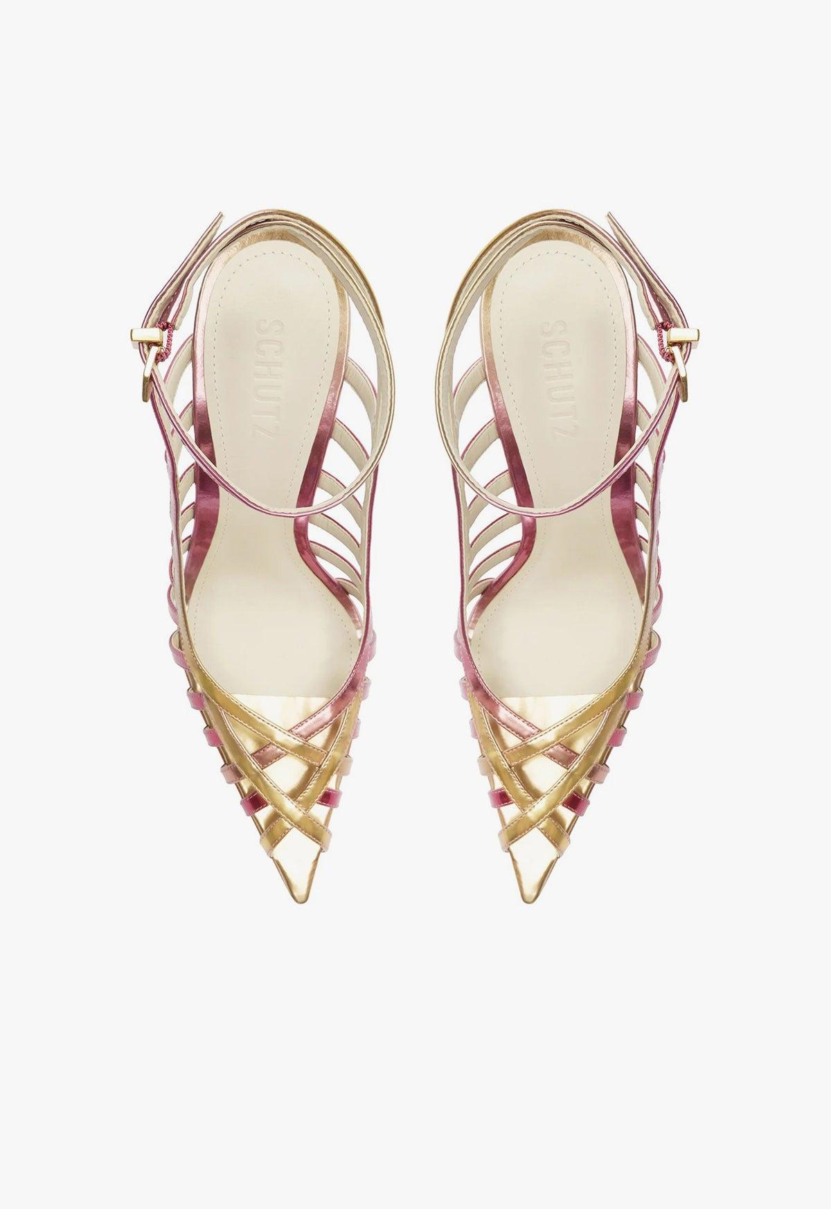 Iris Specchio Leather Pump Product Image