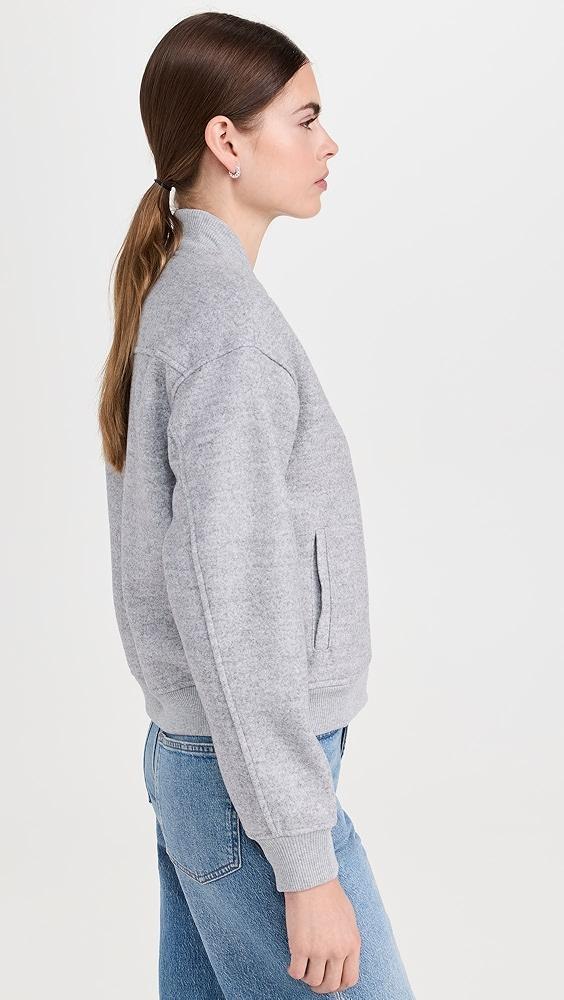 Madewell Knit Bomber Jacket | Shopbop Product Image