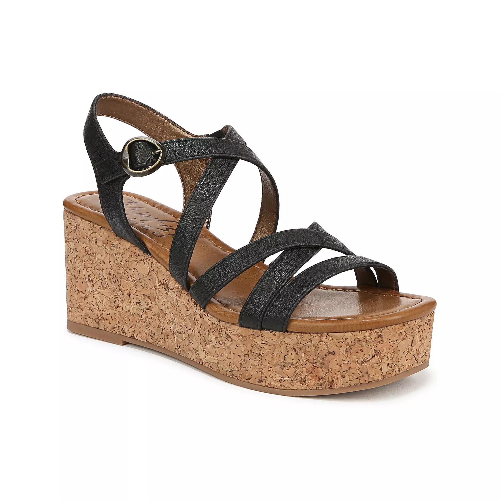 Blowfish Malibu Aurora Women's Platform Wedge Sandals, Size: 10, Black Product Image