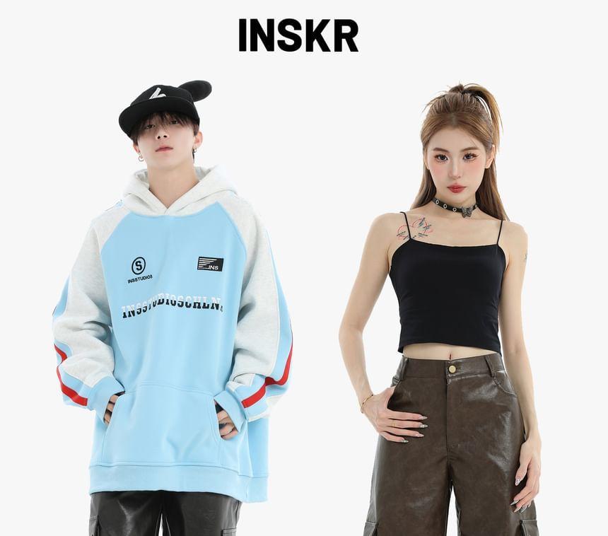 Couple Matching High Rise Faux Leather Wide Leg Pants Product Image