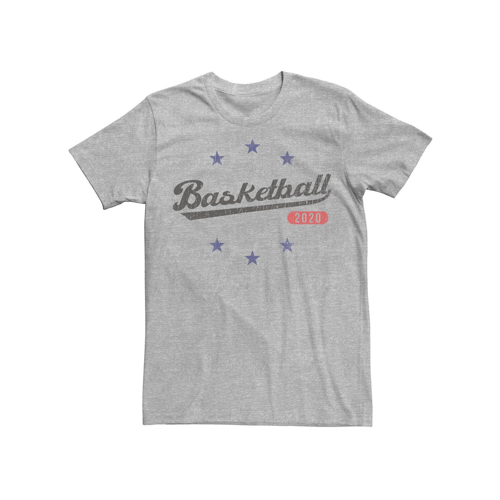 Men's Basketball 2020 Americana Tee, Size: XXL, Athletic Grey Product Image