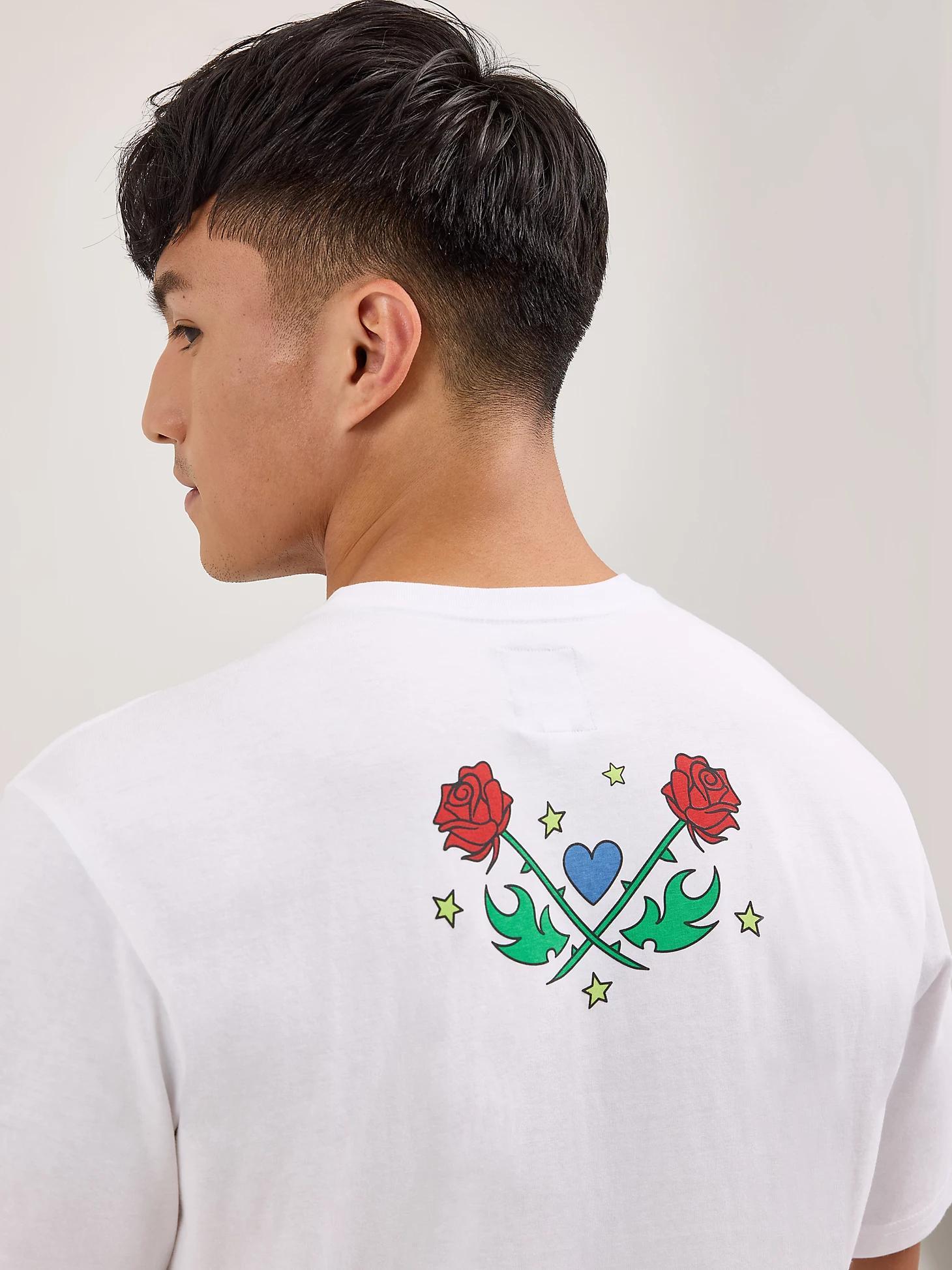 Wrangler® x Happy Socks Rose Crest T-Shirt | Men's T-Shirts & Henleys | Wrangler® Product Image