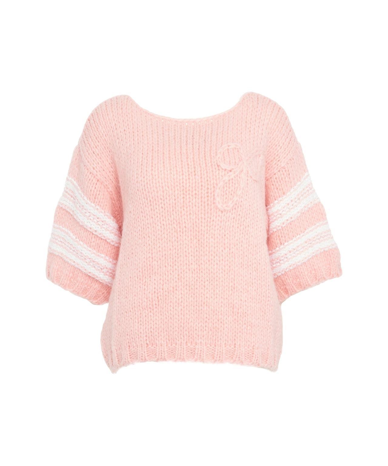 Mohair blend knit sweater 'Elvina' Product Image